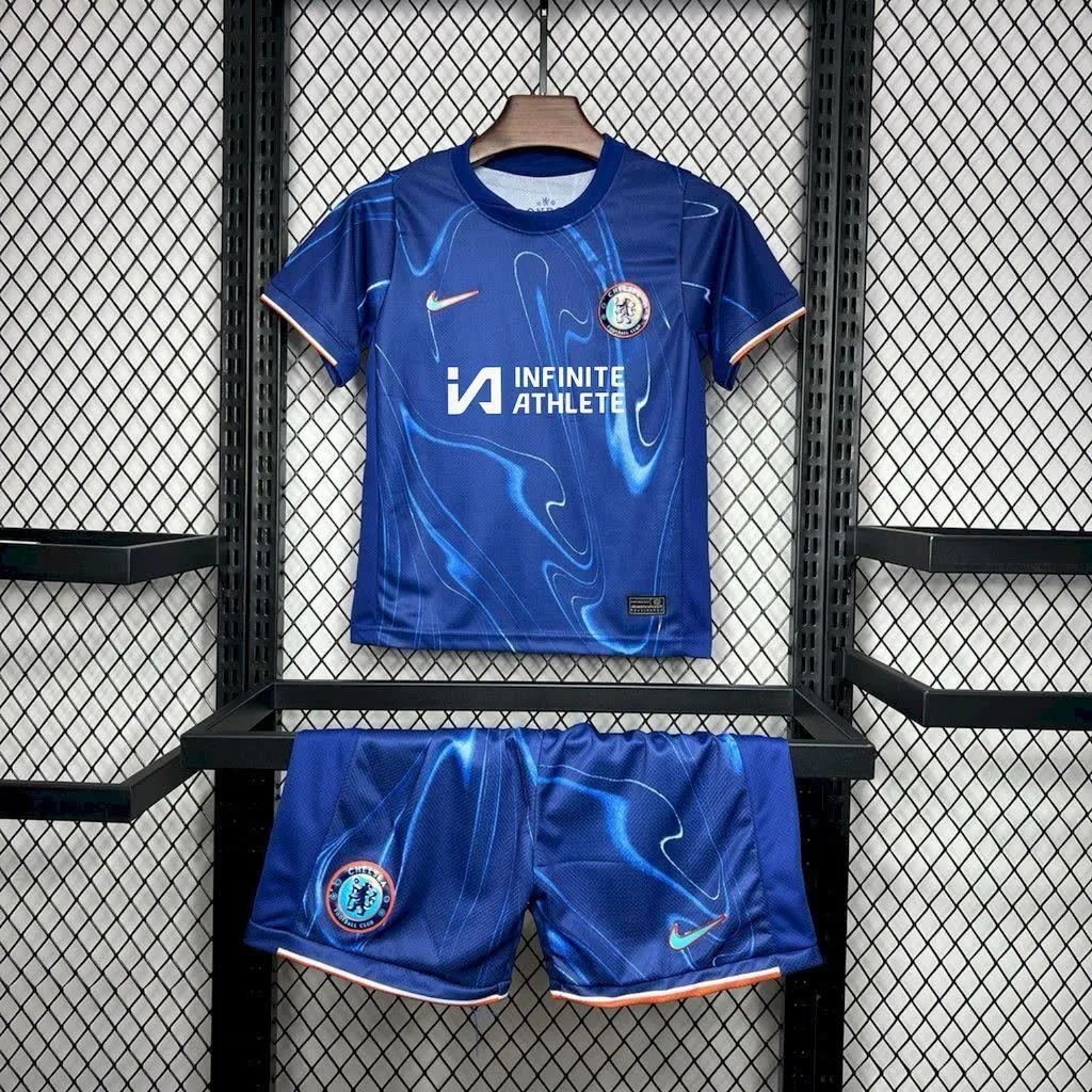 Chelsea 2024/25 Home Kids Kit, foto 3
