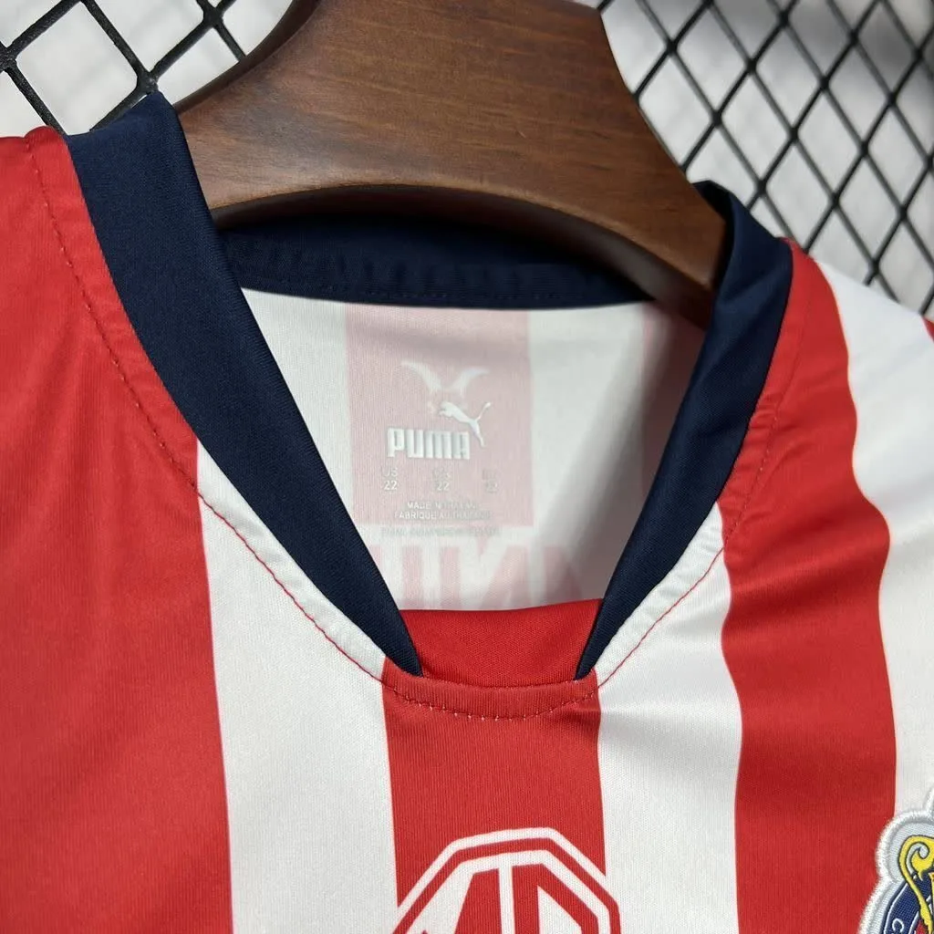 Chivas 2024/25 Home Kids Kit, foto 4