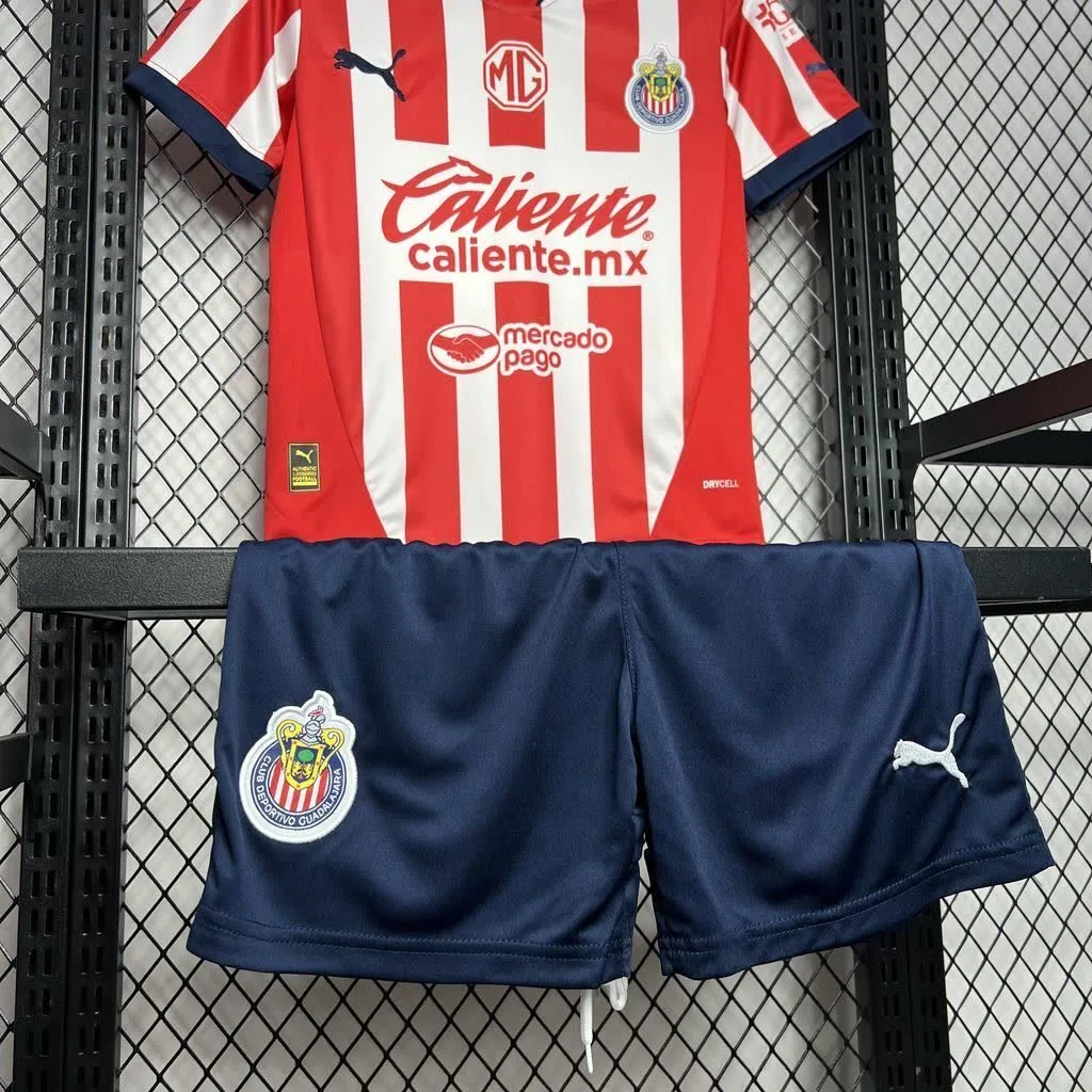 Chivas 2024/25 Home Kids Kit, foto 5