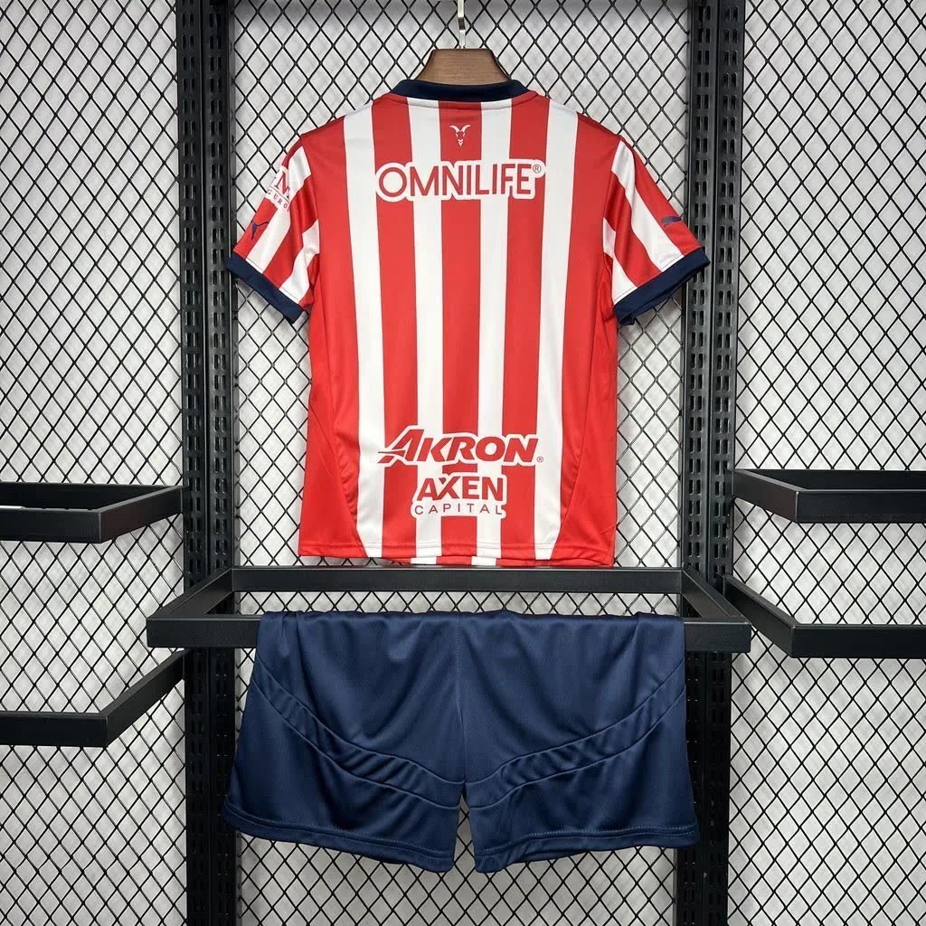 Chivas 2024/25 Home Kids Kit, foto 6