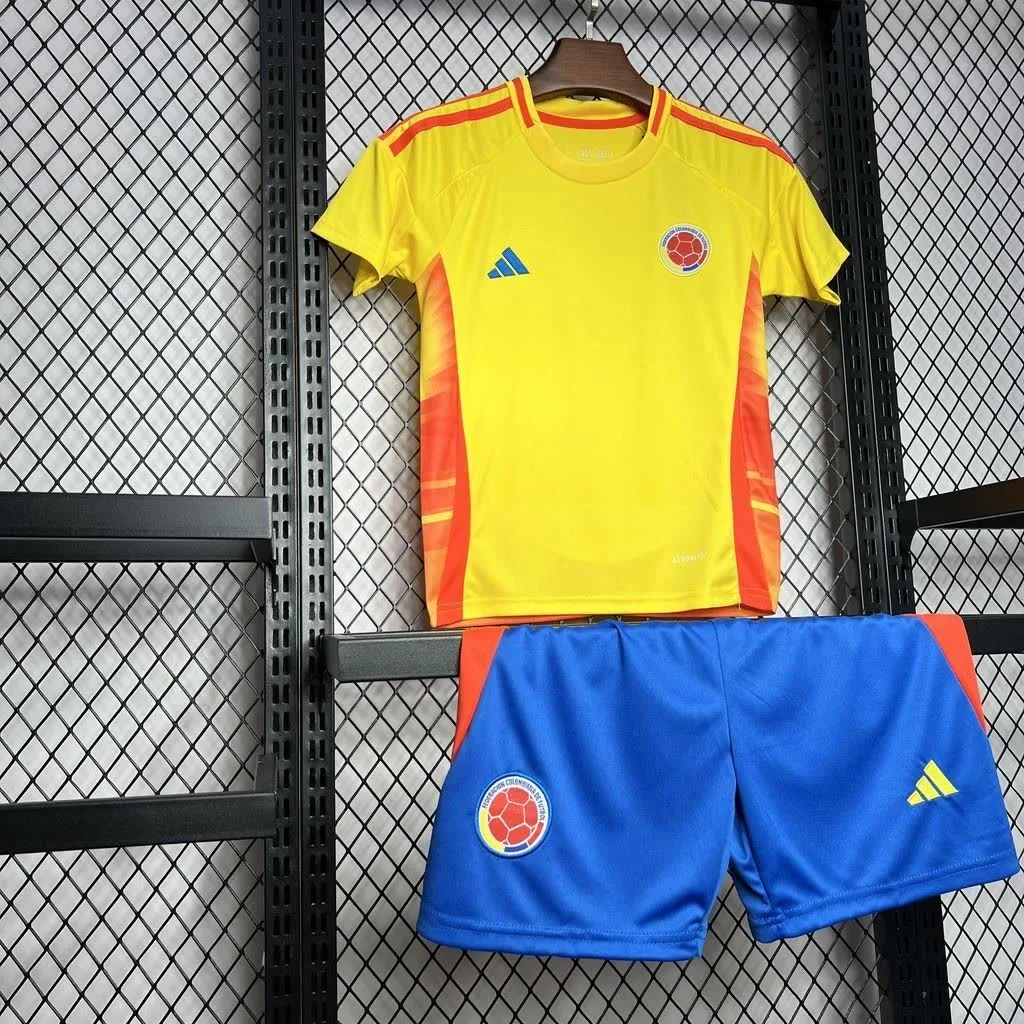 Colombia 2024/25 Home Kids Kit, foto 3