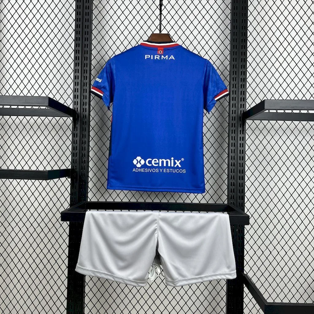 Cruz Azul 2025/26 Home Kids Kit, foto 2