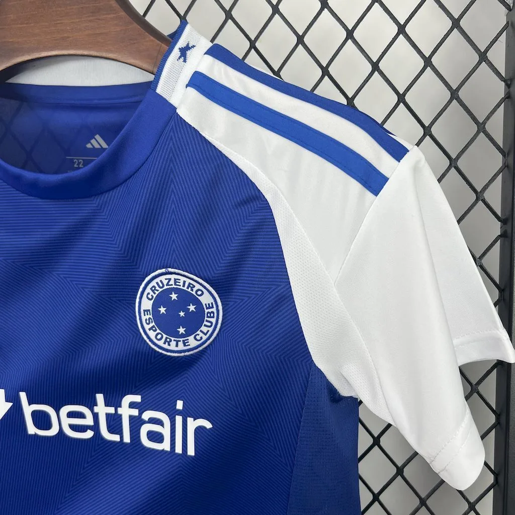Cruzeiro 2025/26 Home Kids Kit, foto 6