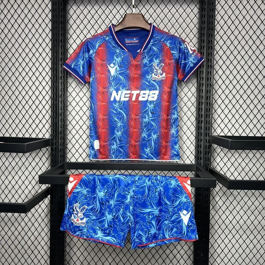 Crystal Palace 2024/25 Home Kids Kit, foto 1