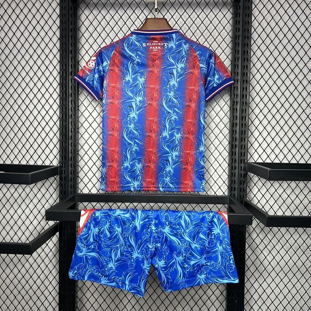 Crystal Palace 2024/25 Home Kids Kit, foto 4