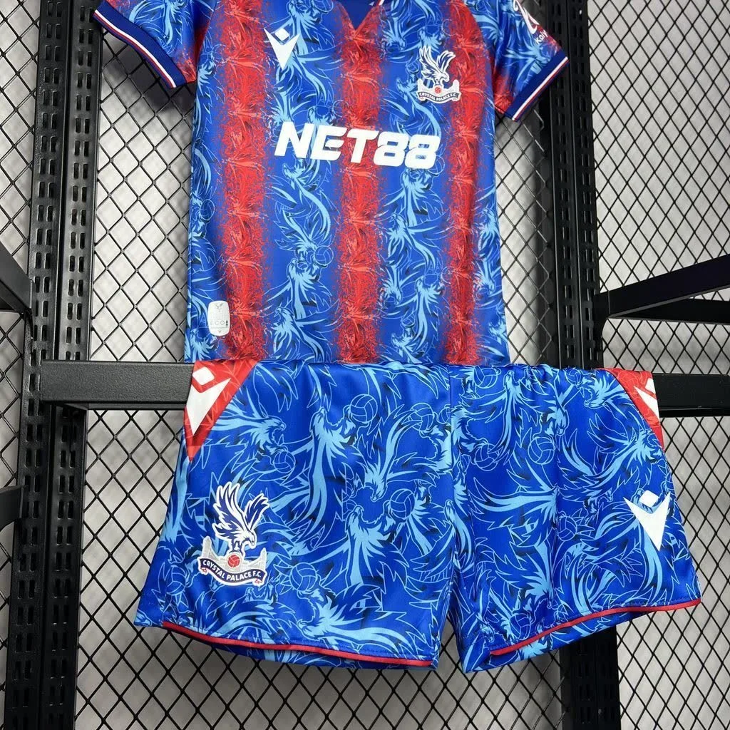 Crystal Palace 2024/25 Home Kids Kit, foto 6