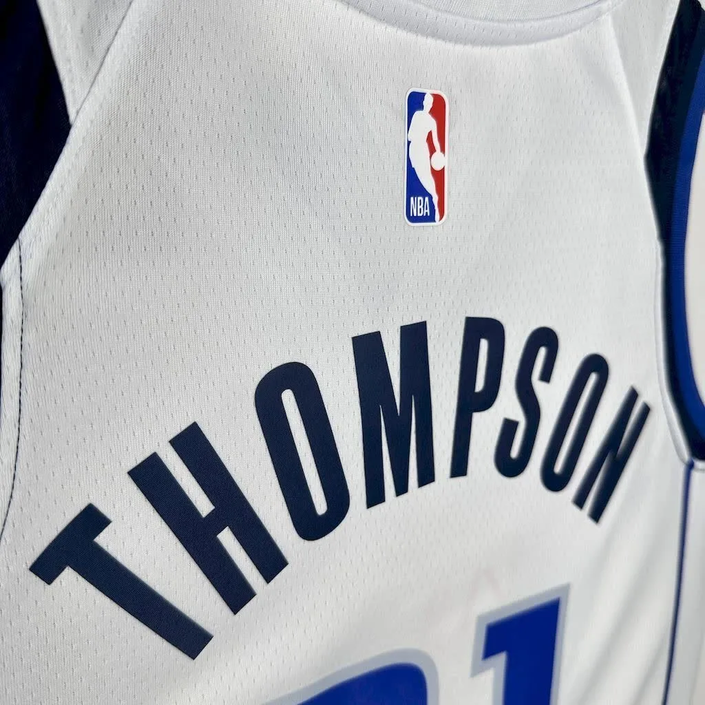Dallas Mavericks 2023/24 THOMPSON#31 Home Jersey, foto 2