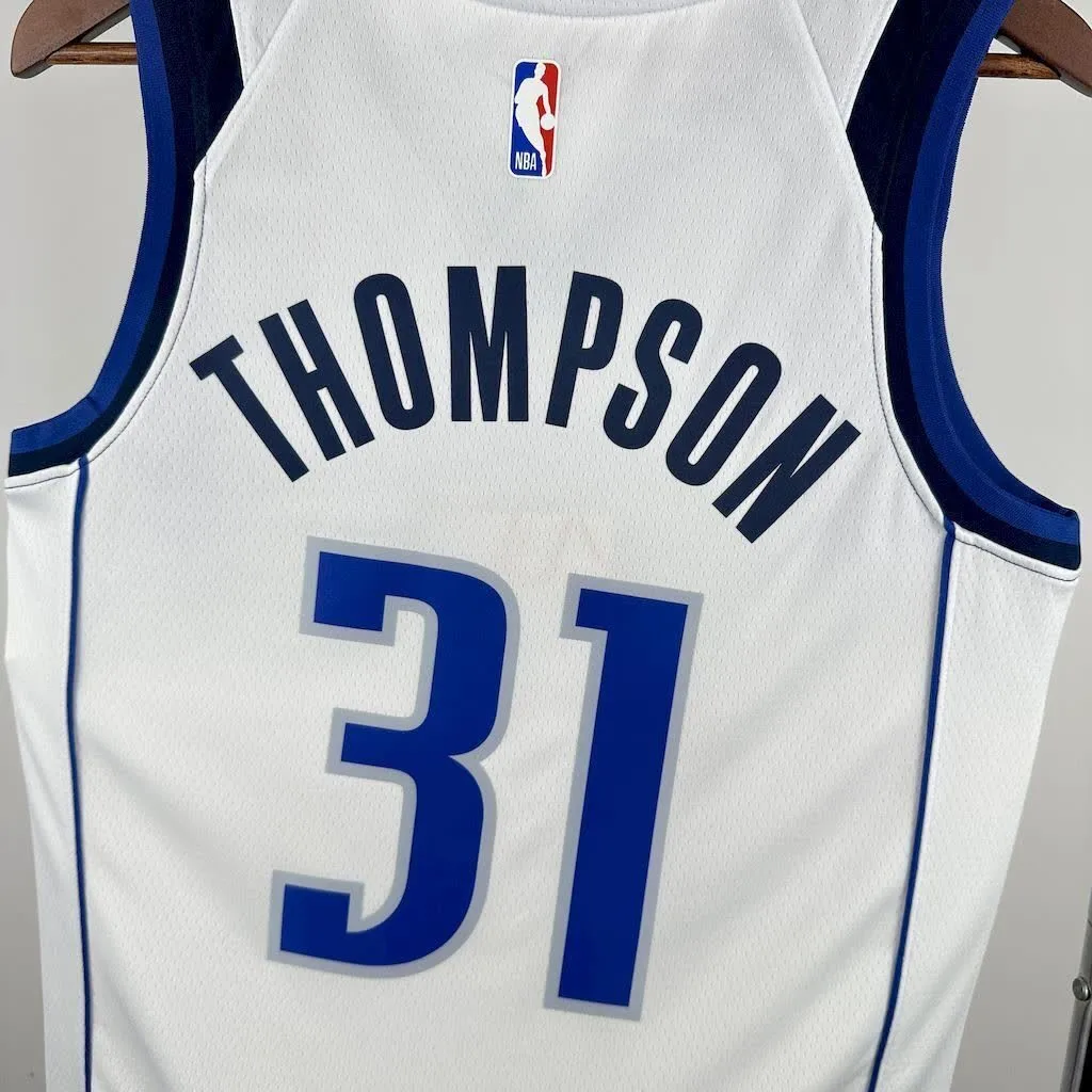 Dallas Mavericks 2023/24 THOMPSON#31 Home Jersey, foto 3