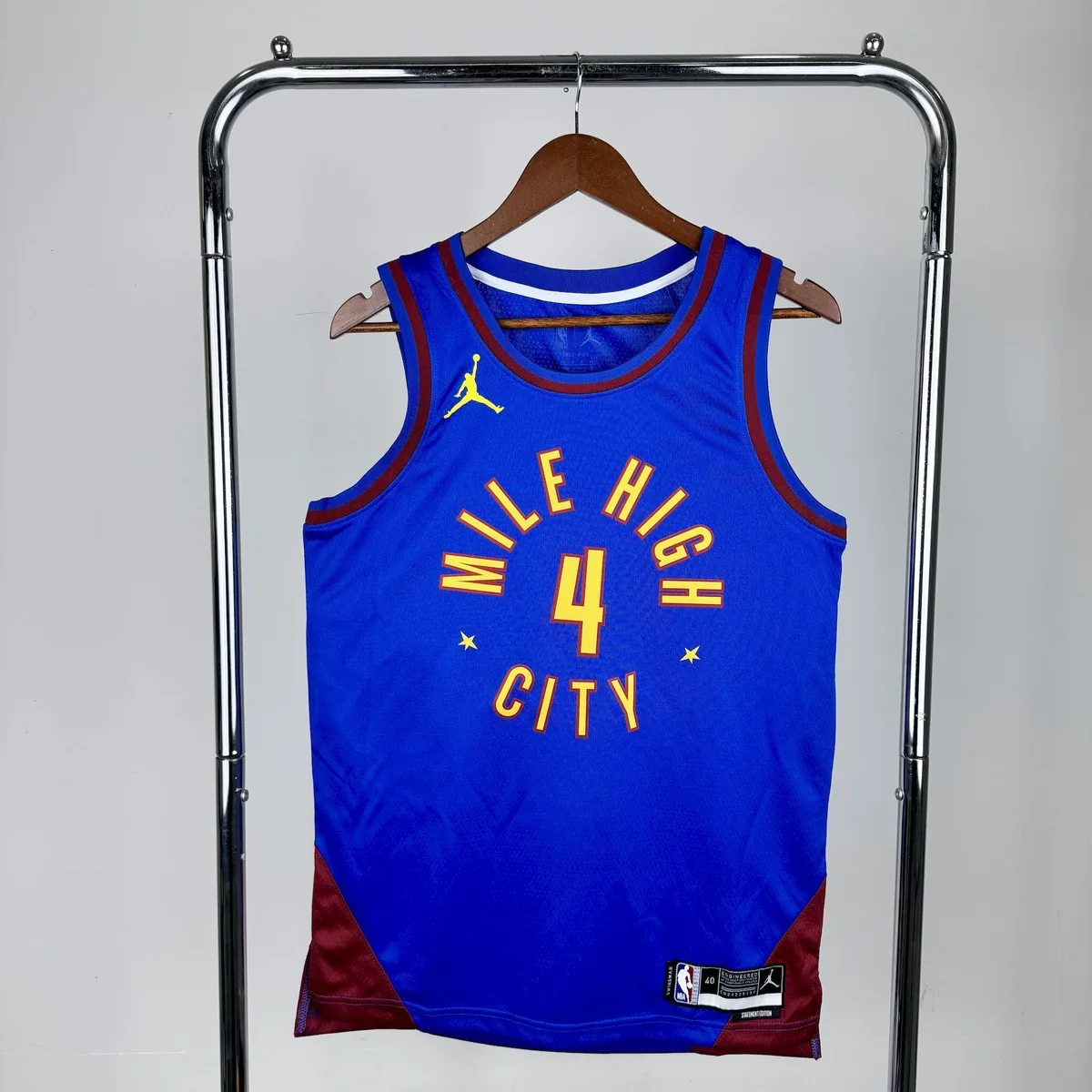 Denver Nuggets 23/24 Statement Edition blue WESTBROOK#4, foto 1