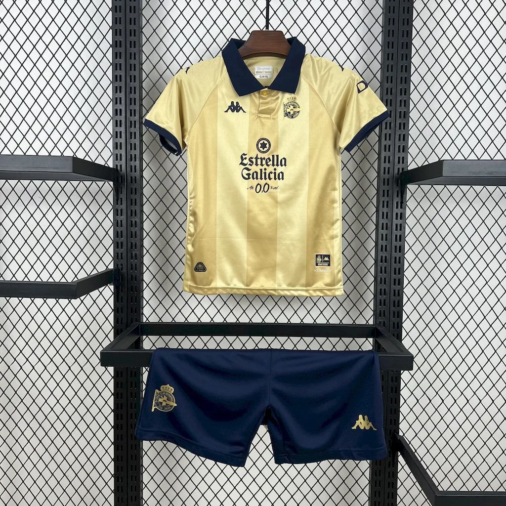 Deportivo de La Coruna 2025/26 25th Anniversary Edition Kids Kit, foto 1