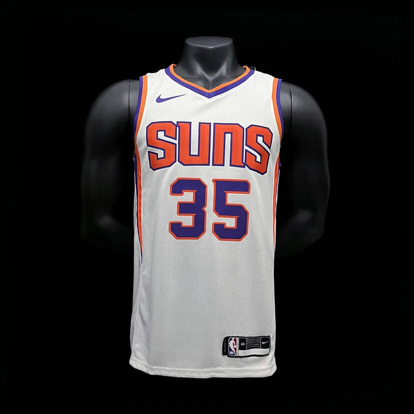 DURANT#35 Phoenix Suns White NBA Jersey, foto 1
