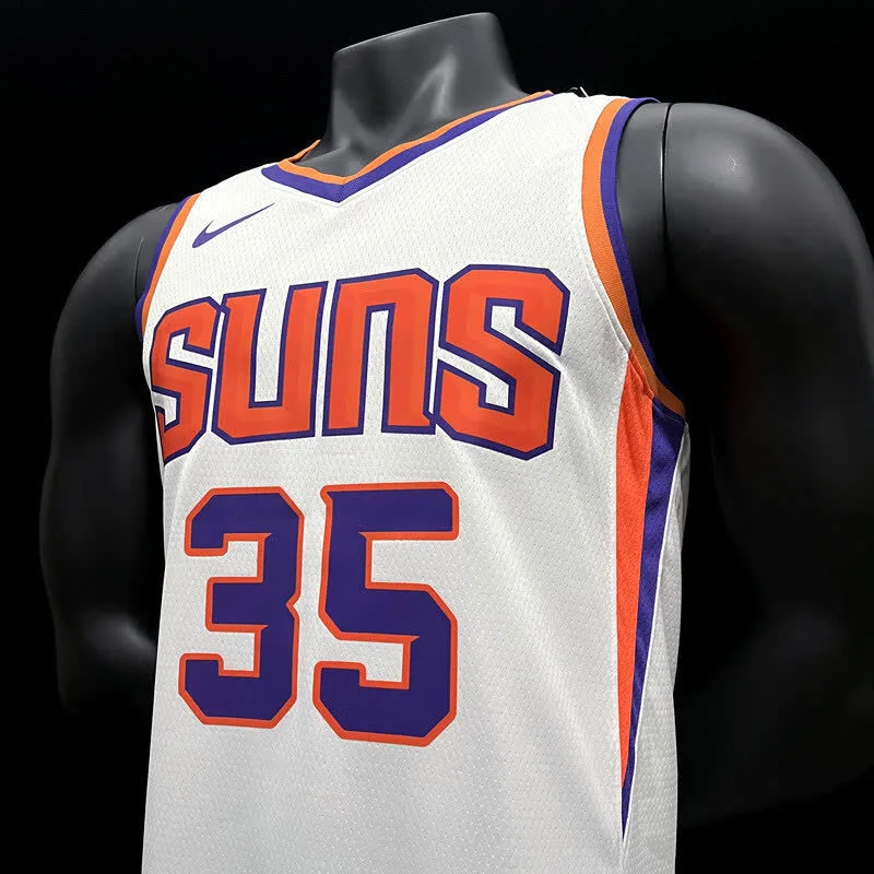DURANT#35 Phoenix Suns White NBA Jersey, foto 3