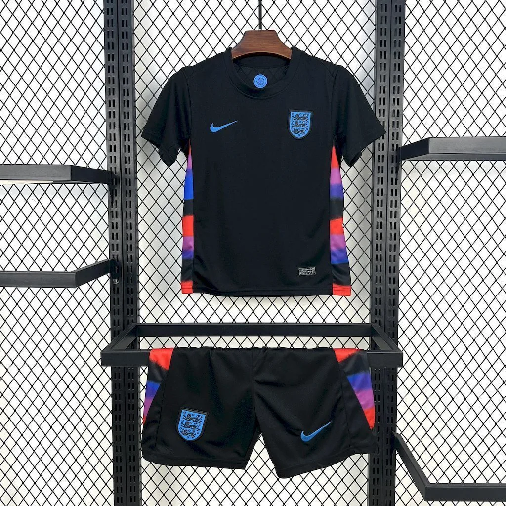 England 2025/26 Away Kids Kit, foto 1