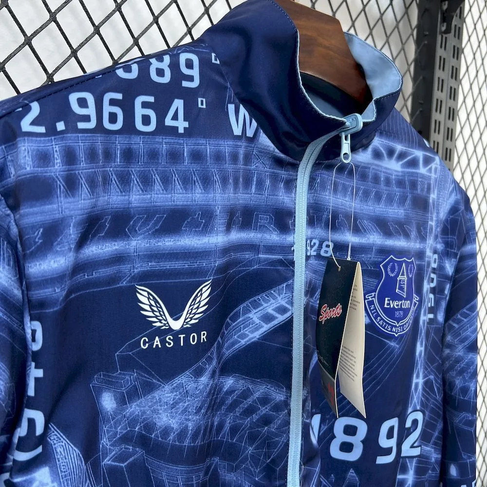 Everton 2025 Double-Sided Windbreaker, foto 5