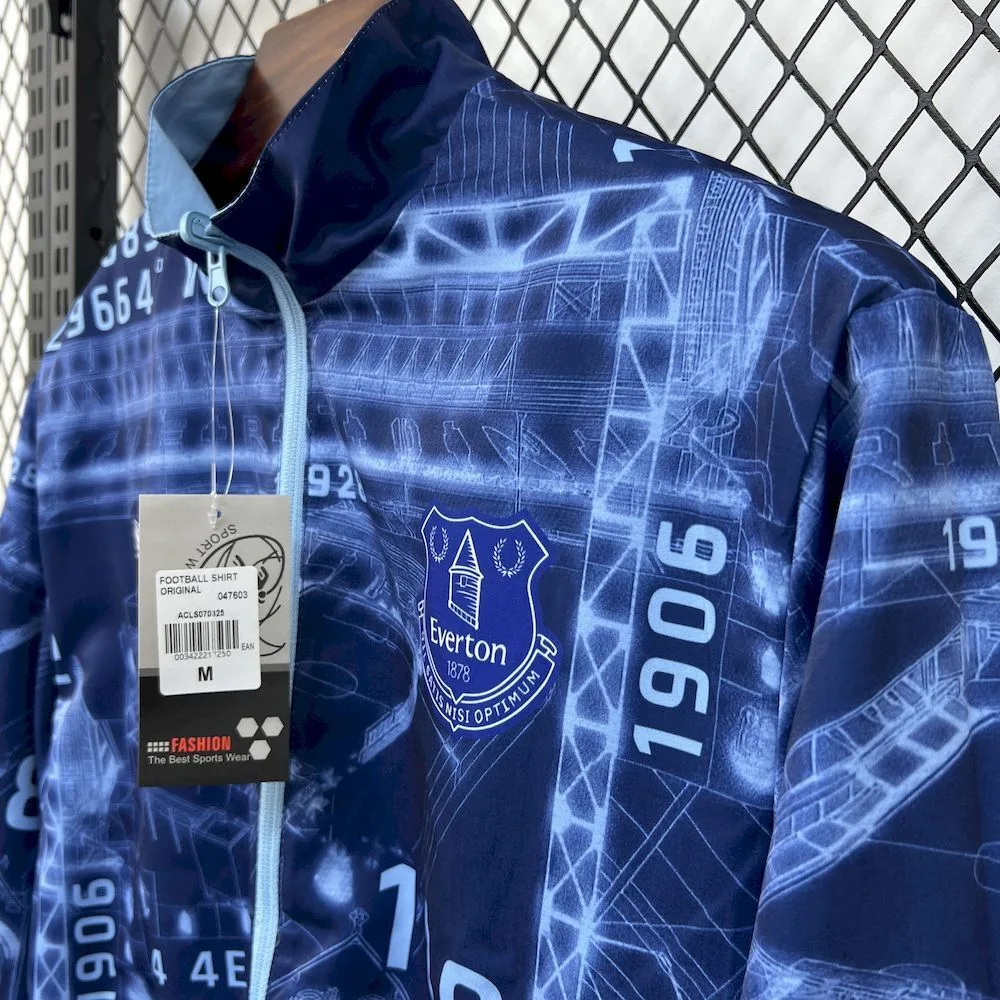 Everton 2025 Double-Sided Windbreaker, foto 6