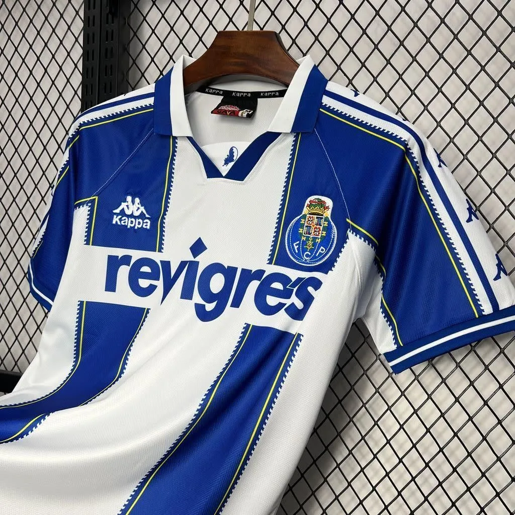 FC Porto 1997/99 Home Retro Jersey, foto 4