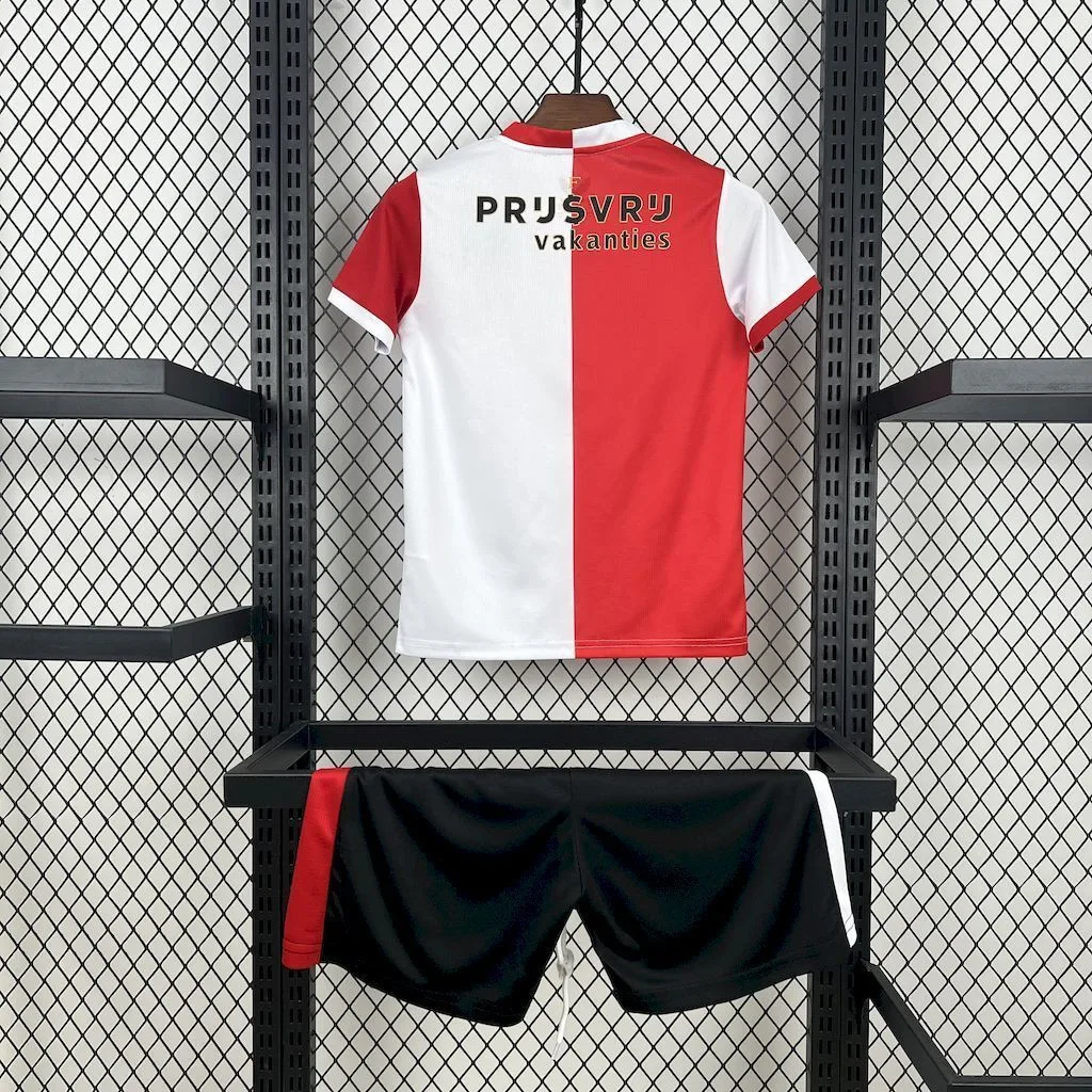 Feyenoord Rotterdam 2025/26 Home Kids Kit, foto 3