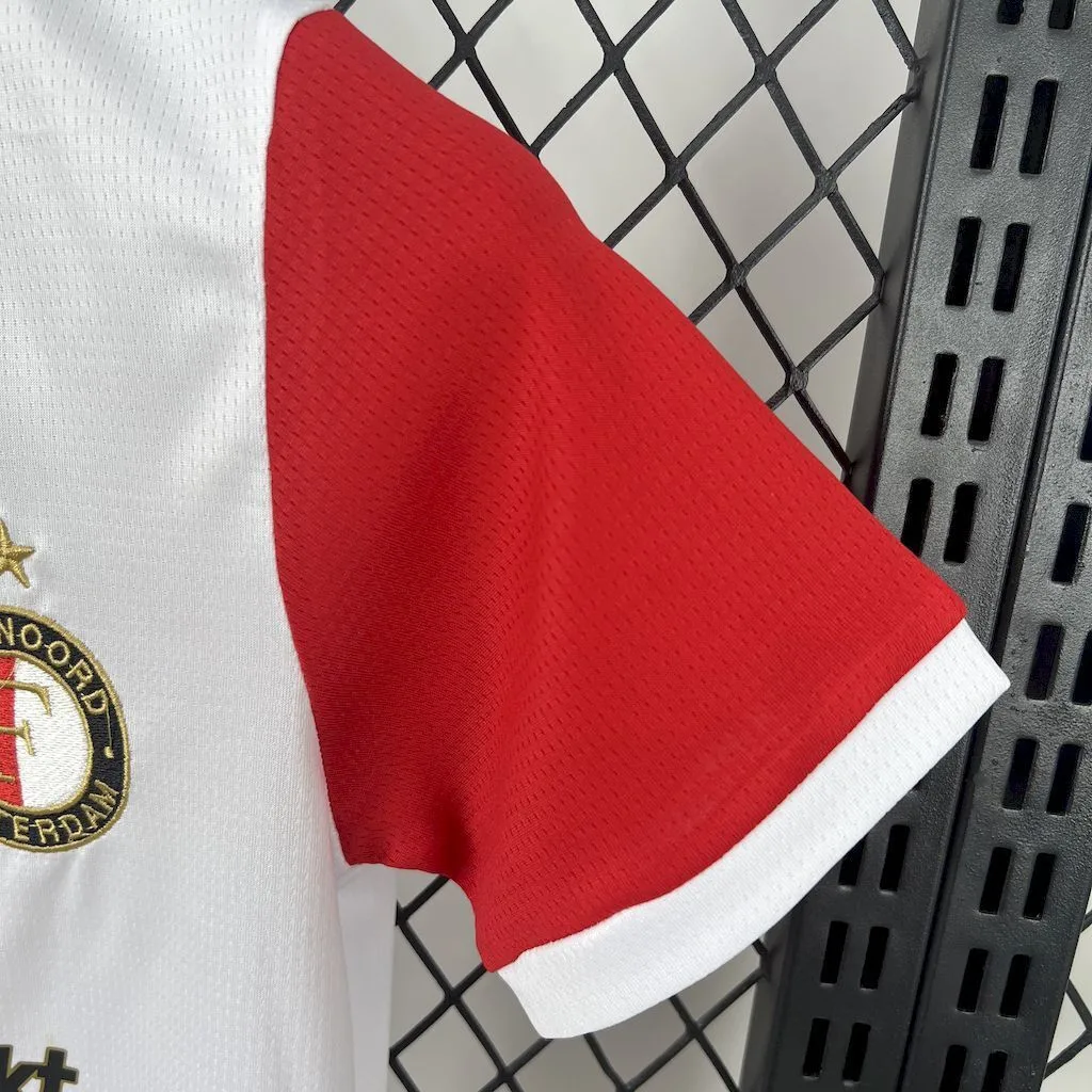Feyenoord Rotterdam 2025/26 Home Kids Kit, foto 6