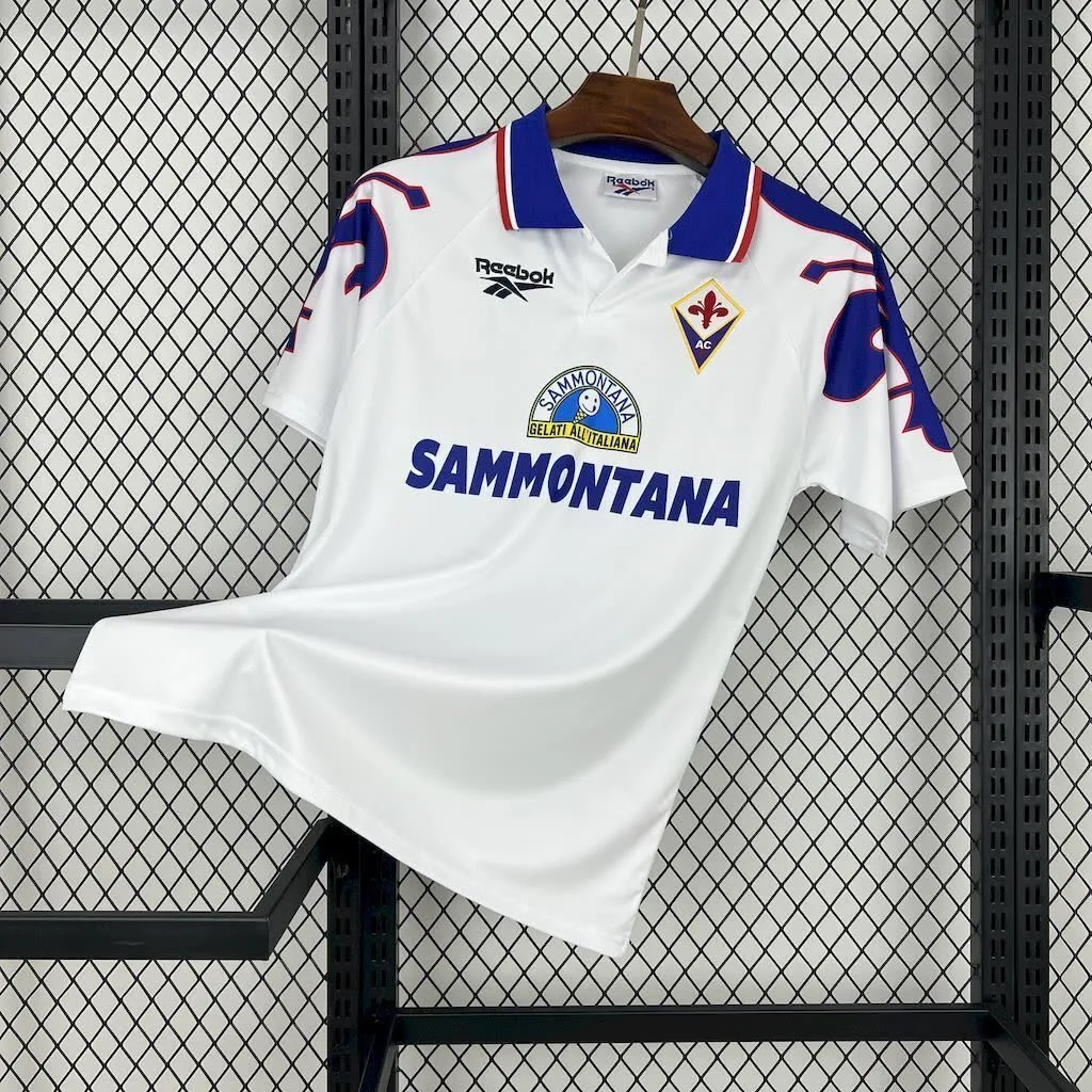 Fiorentina 1995/96 Away Retro Jersey, foto 1