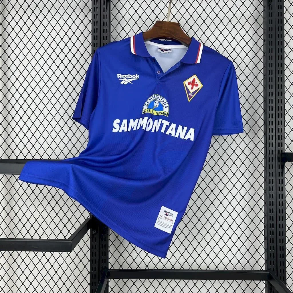 Fiorentina 1995/96 Home Retro Jersey, foto 1