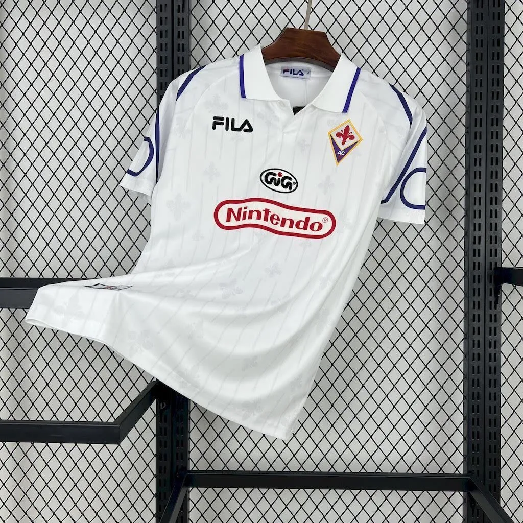 Fiorentina 1997/98 Away Retro Jersey, foto 1