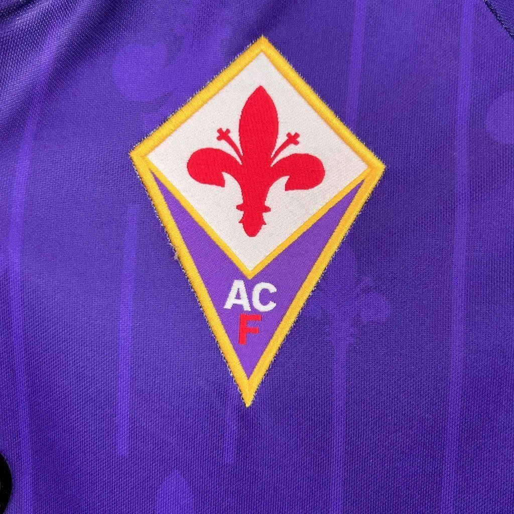 Fiorentina 1997/98 Home Retro Jersey, foto 4