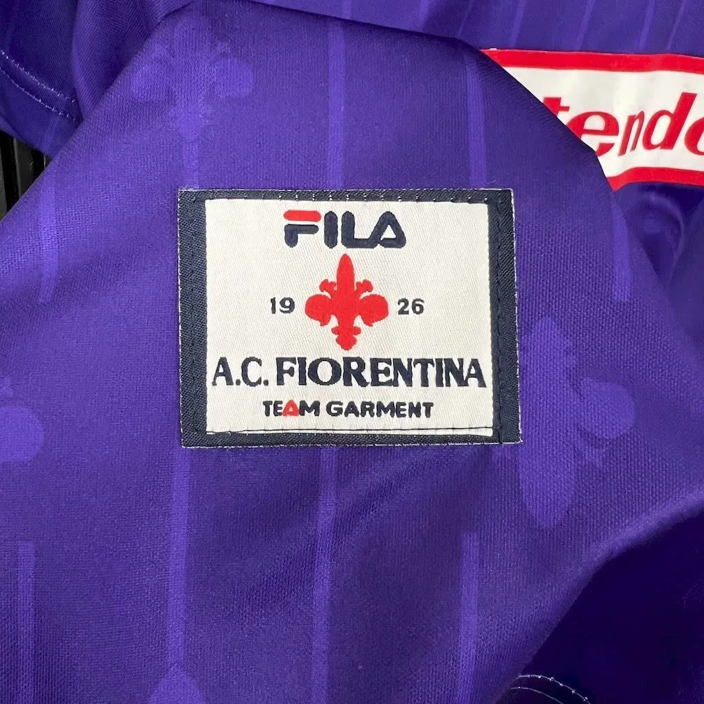 Fiorentina 1997/98 Home Retro Jersey, foto 6