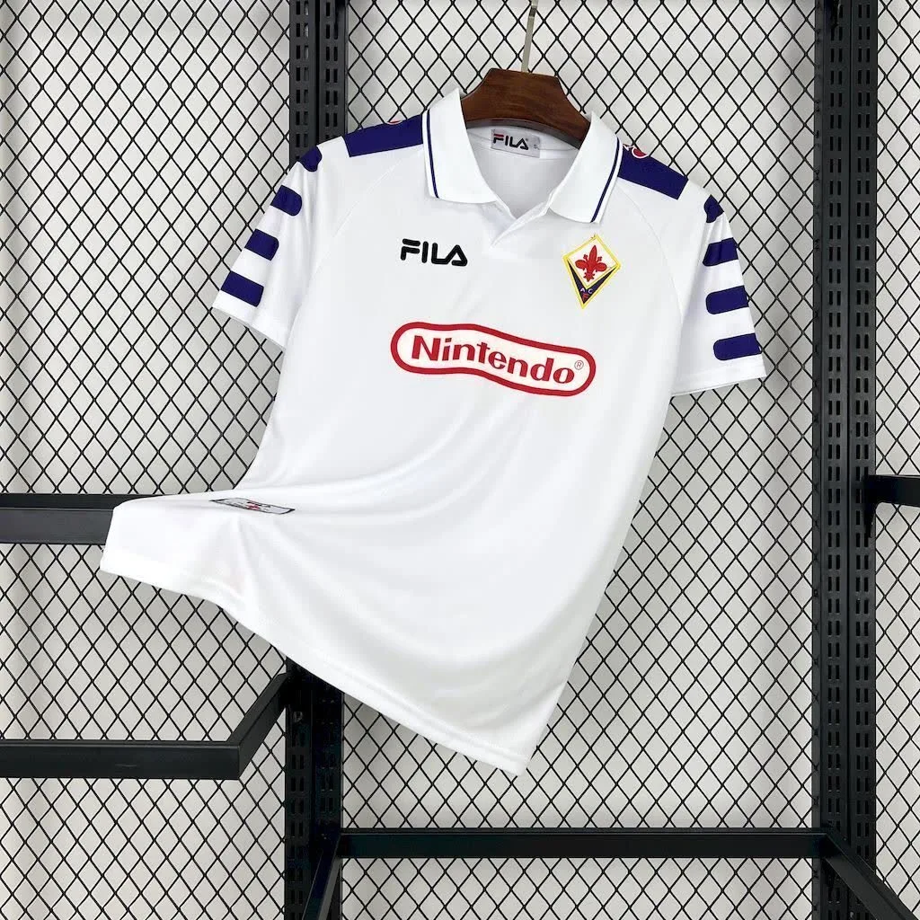 Fiorentina 1998/99 Away Retro Jersey, foto 1
