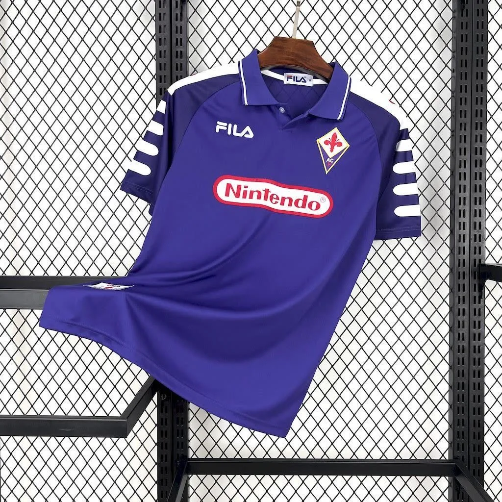 Fiorentina 1998/99 Home Retro Jersey, foto 1
