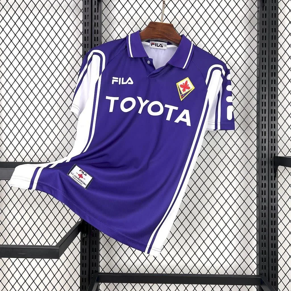 Fiorentina 1999/00 Home Retro Jersey, foto 1