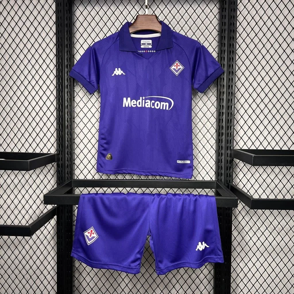 Fiorentina 2024/25 Home Kids Kit, foto 1