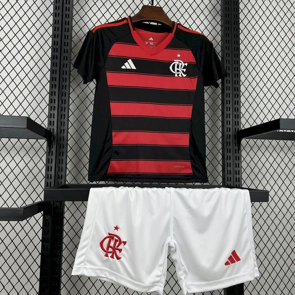 Flamengo 2025/26 Home Kids Kit, foto 3