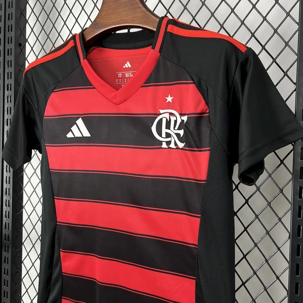 Flamengo 2025/26 Home Kids Kit, foto 4