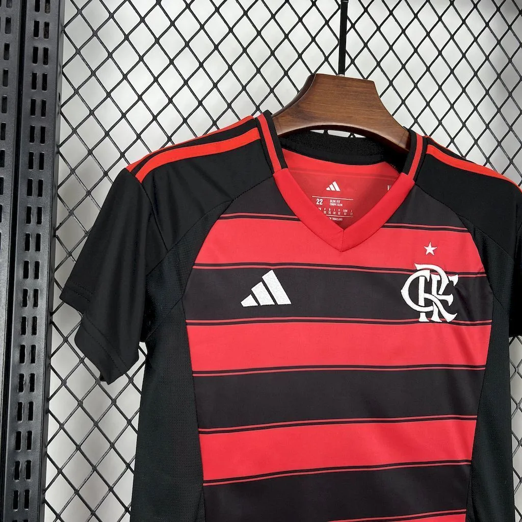 Flamengo 2025/26 Home Kids Kit, foto 5