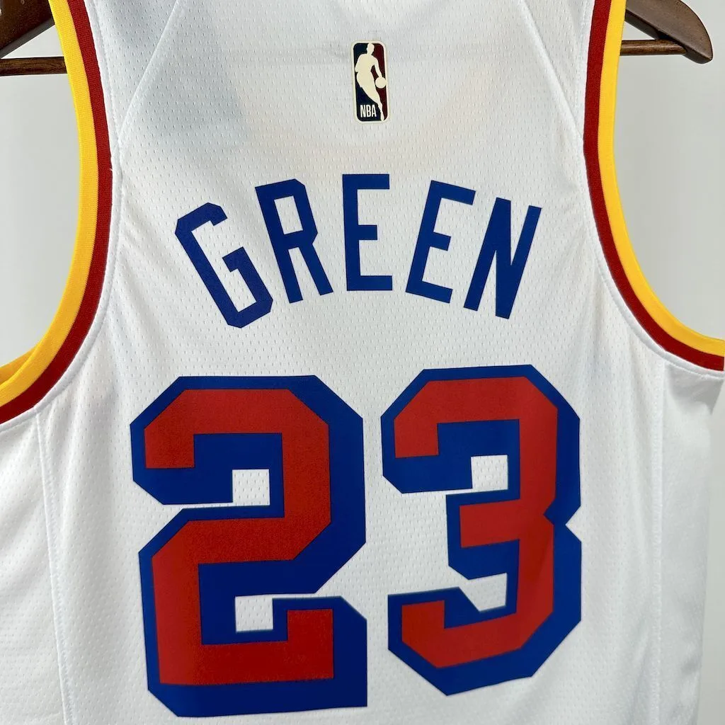 Golden State Warriors 2024/25 Hardwood Classics GREEN#23, foto 5