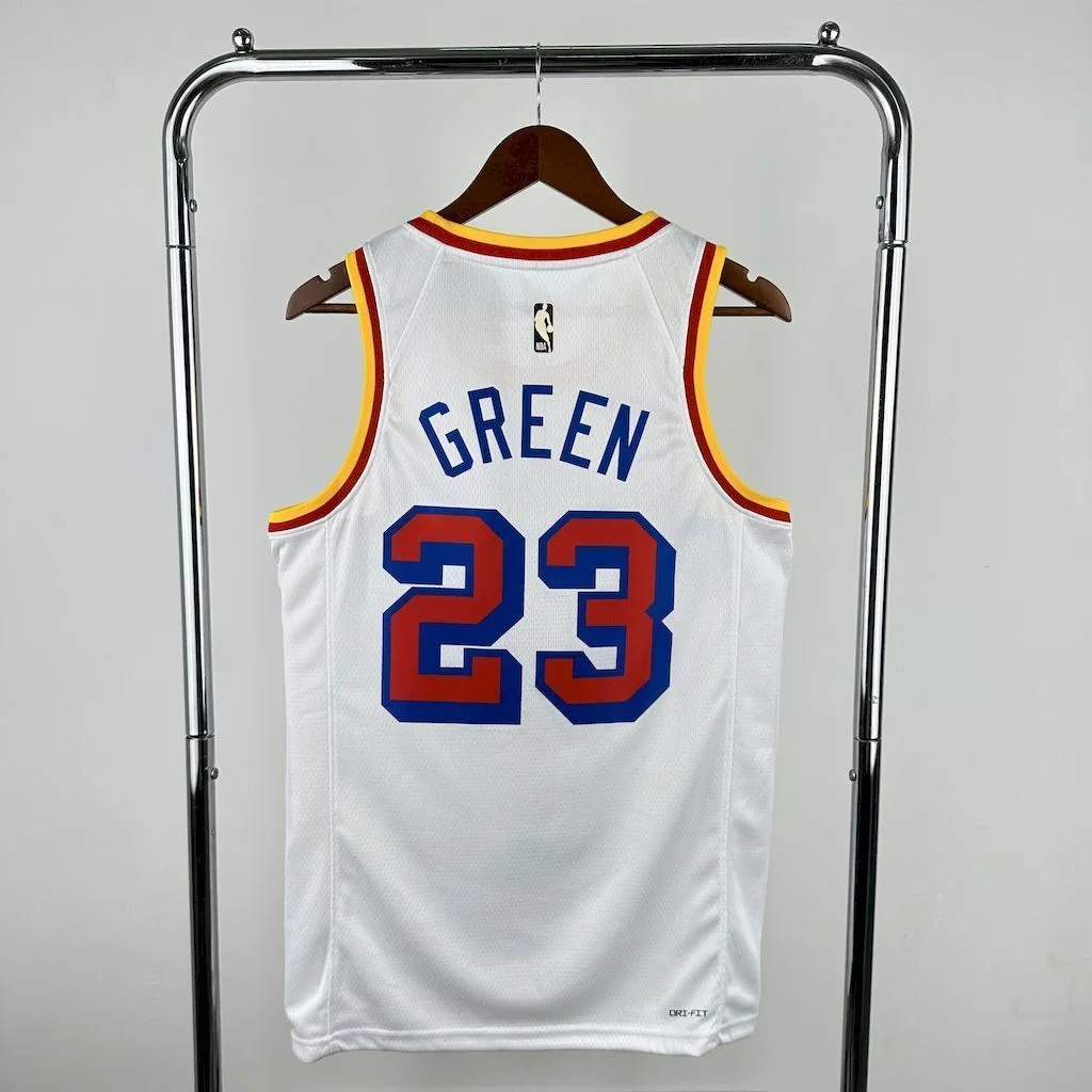 Golden State Warriors 2024/25 Hardwood Classics GREEN#23, foto 6