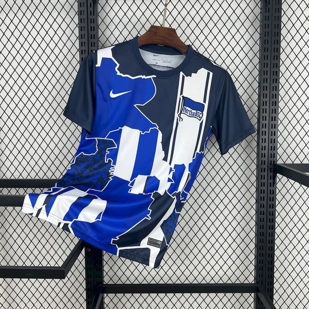 Hertha BSC 2024/25 seta Calentamiento Jersey, foto 1