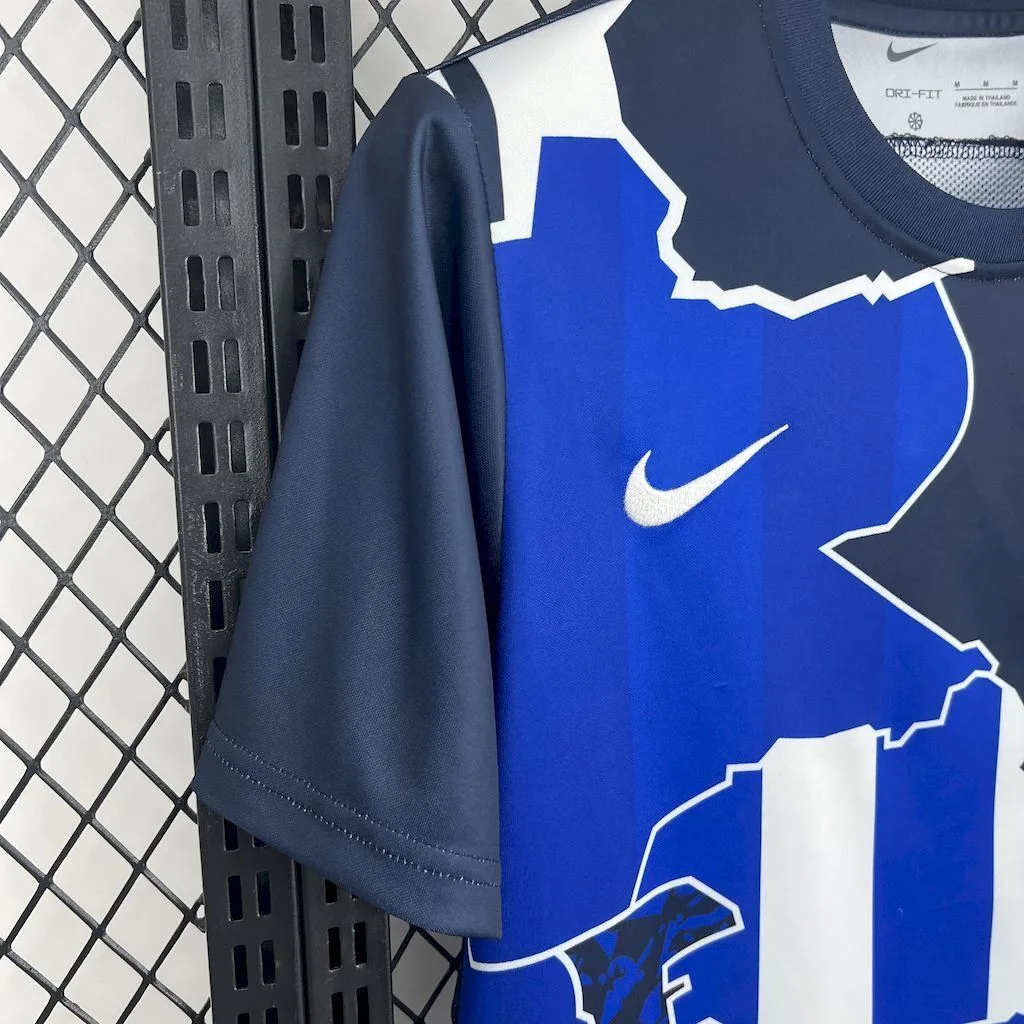 Hertha BSC 2024/25 seta Calentamiento Jersey, foto 3
