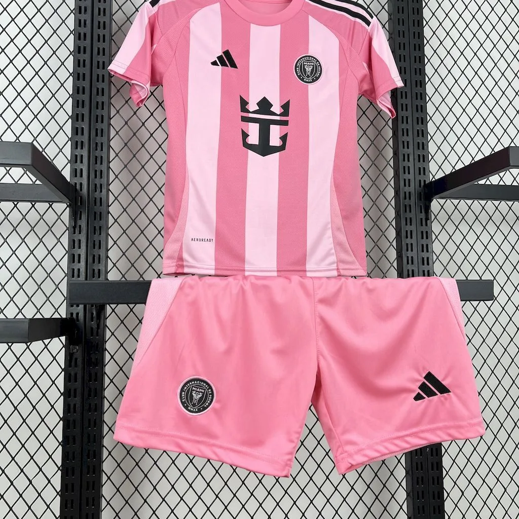 Inter Miami 2025/26 Home Kids Kit, foto 3