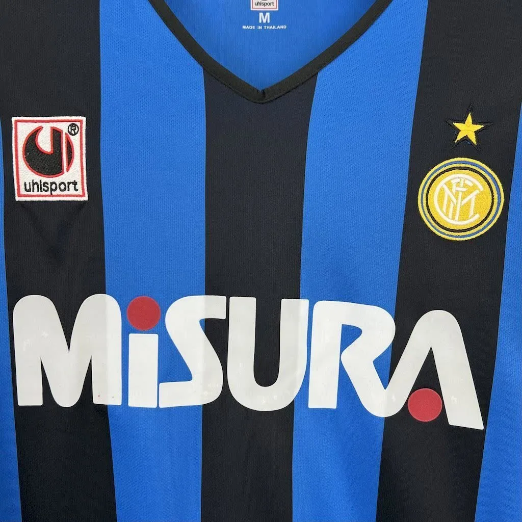Inter Milan 1990/91 Home Retro Jersey, foto 3