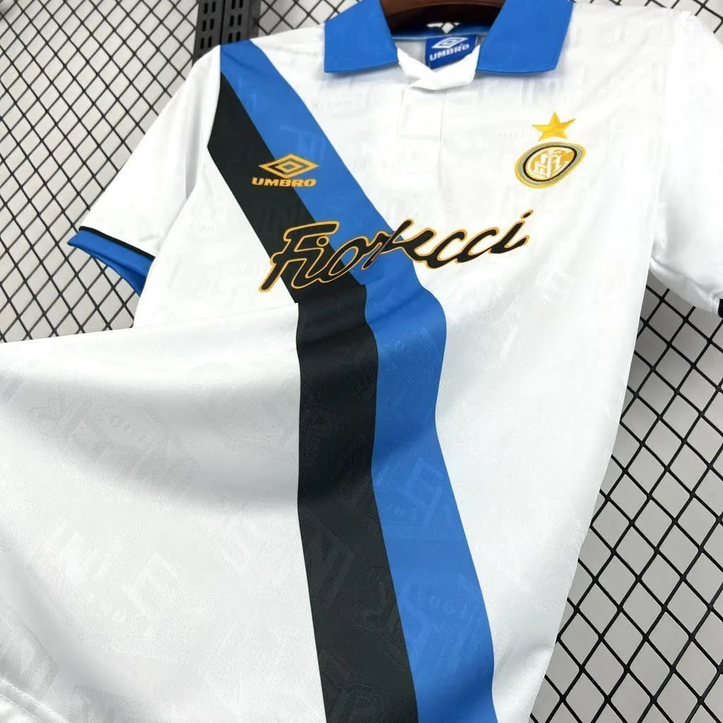 Inter Milan 1994/95 Away Retro Jersey, foto 4