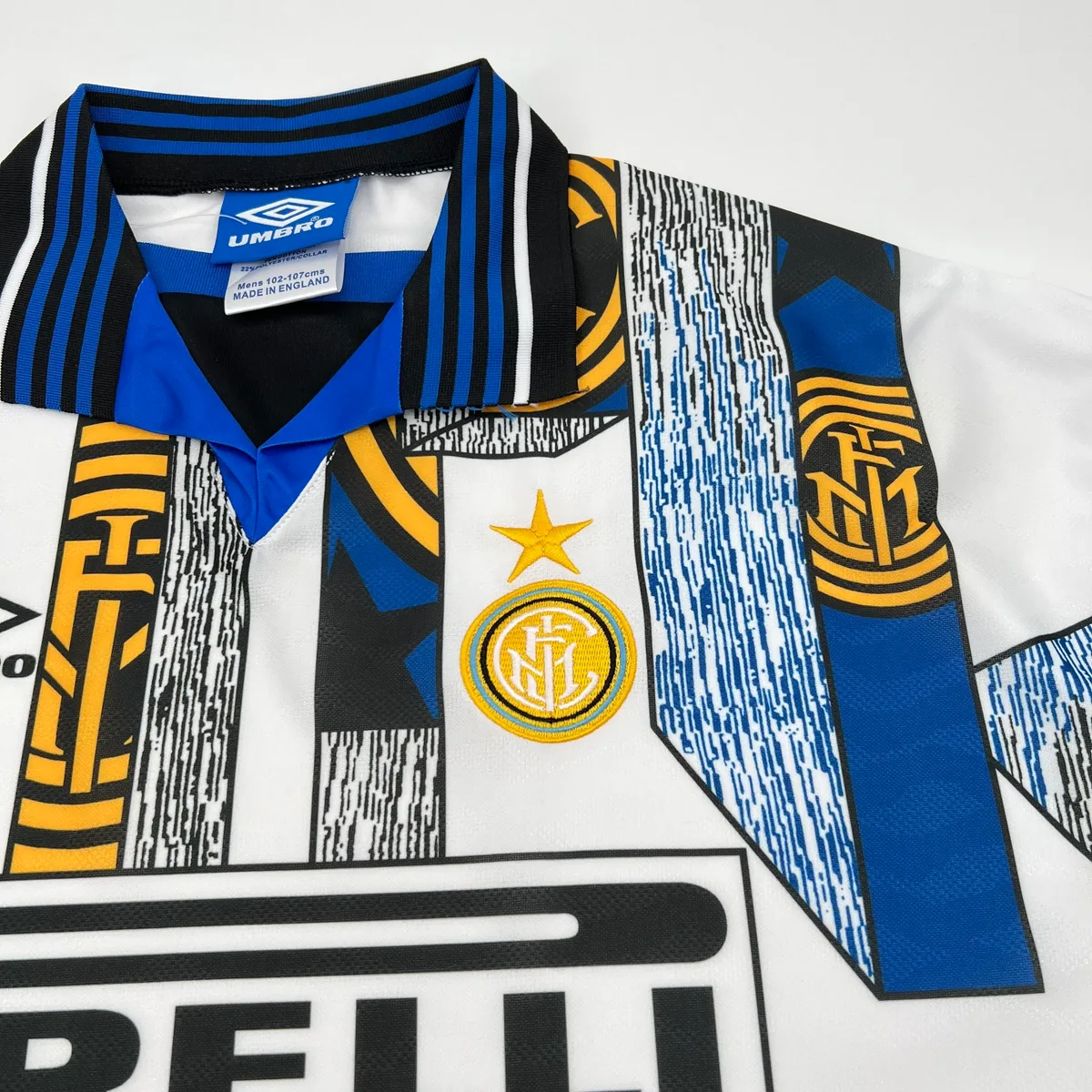 Inter Milan 1995/96 Away Retro Jersey, foto 4