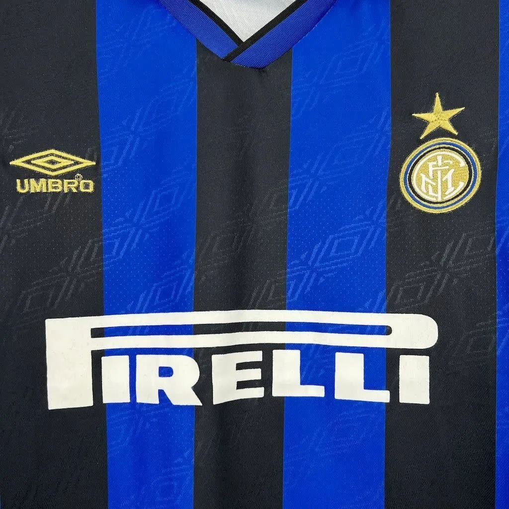 Inter Milan 1995/96 Home Retro Jersey, foto 3