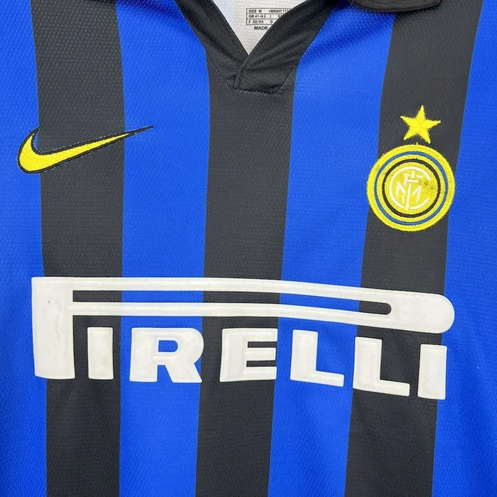 Inter Milan 1998/99 Home Long Sleeves Retro Jersey, foto 5