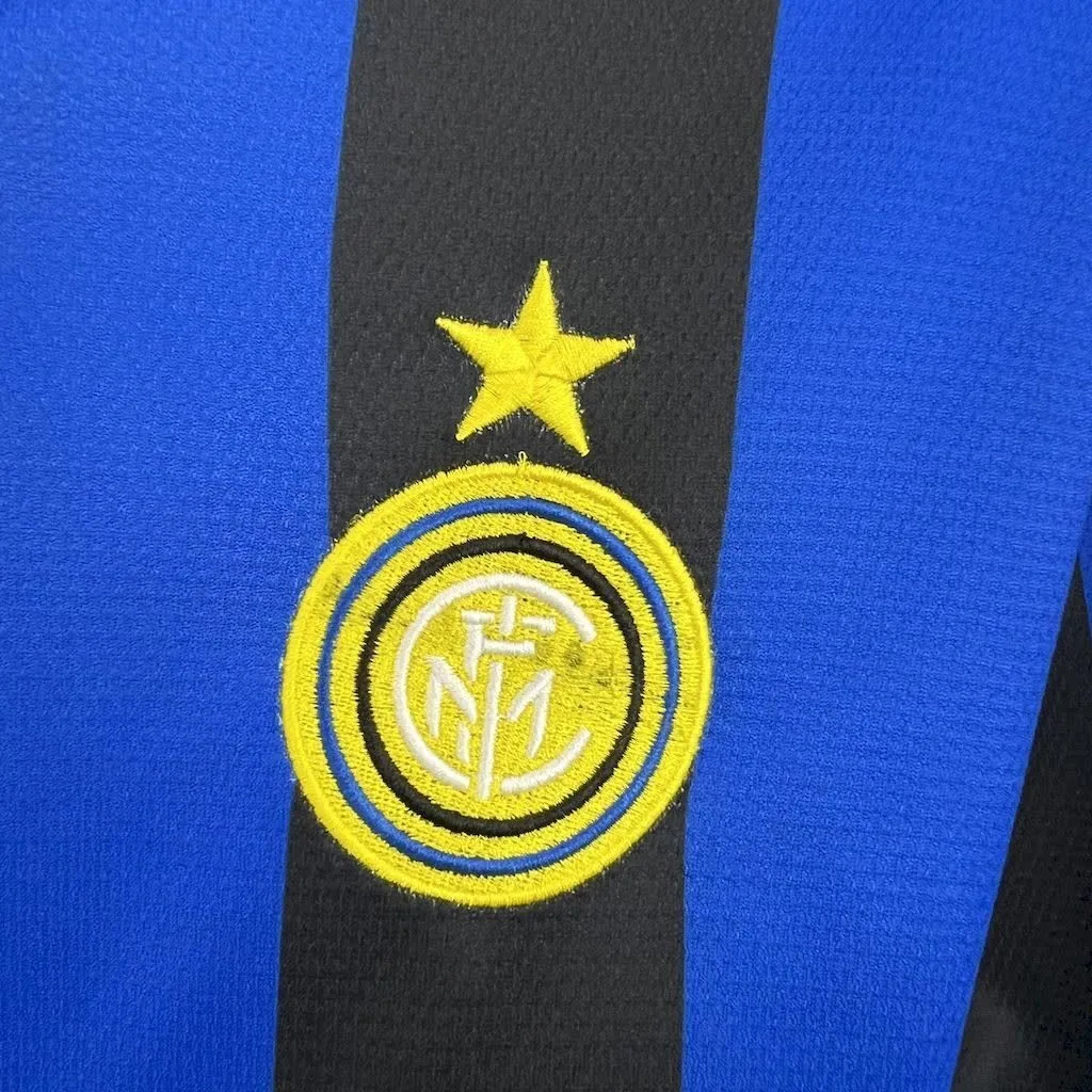 Inter Milan 1998/99 Home Long Sleeves Retro Jersey, foto 6
