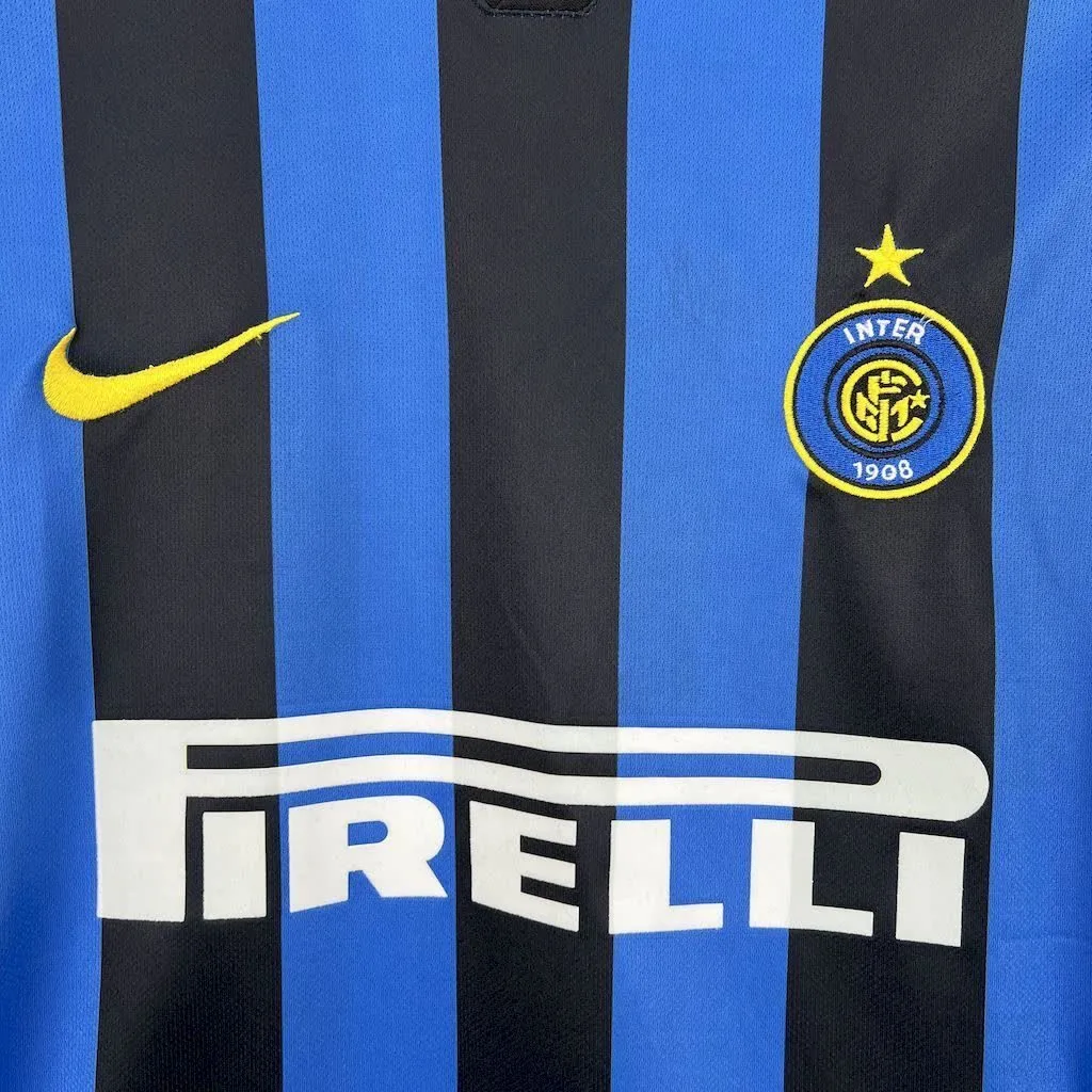 Inter Milan 2002/04 Home Retro Jersey, foto 4