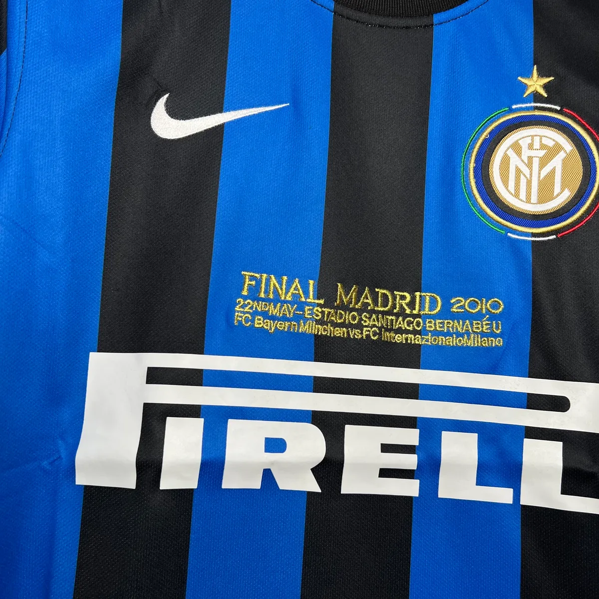 Inter Milan 2009/10 Home Retro Jersey, foto 6