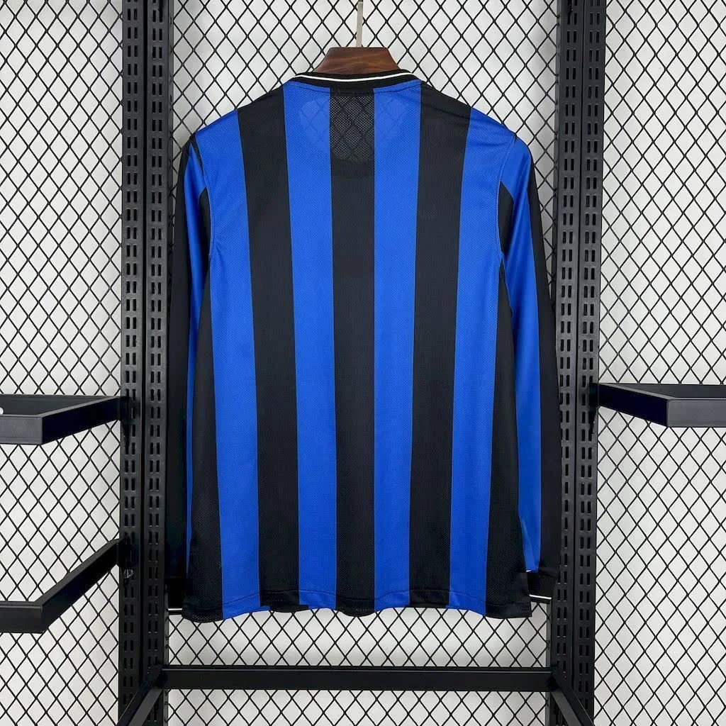 Inter Milan 2010 Home Long Sleeves Retro Jersey, foto 2