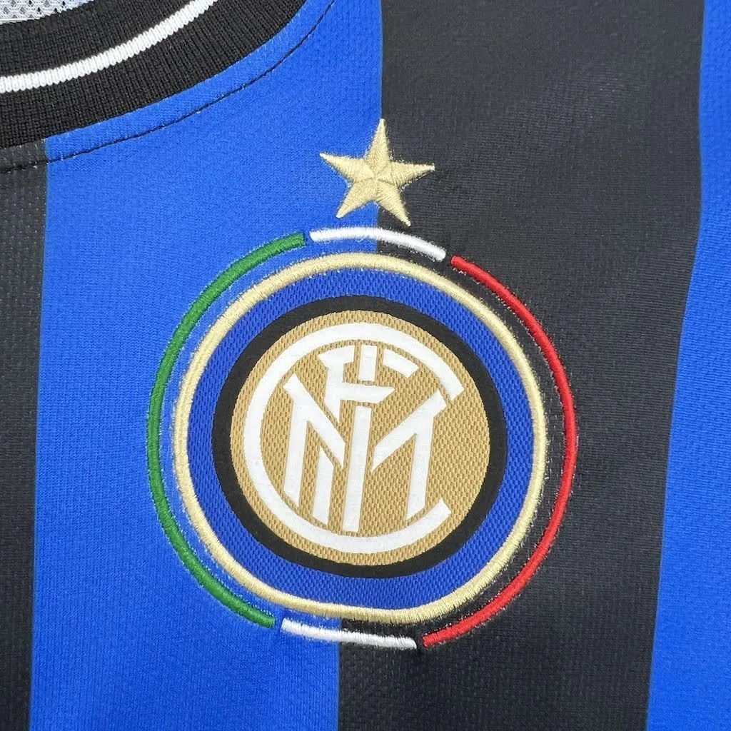 Inter Milan 2010 Home Long Sleeves Retro Jersey, foto 5