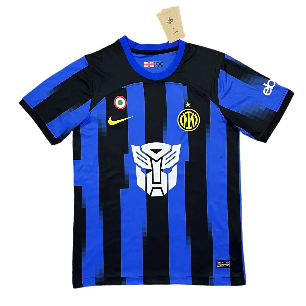 INTER MILAN 2023-24 TRANSFORMERS HOME SHIRT S-XXXXL, foto 1